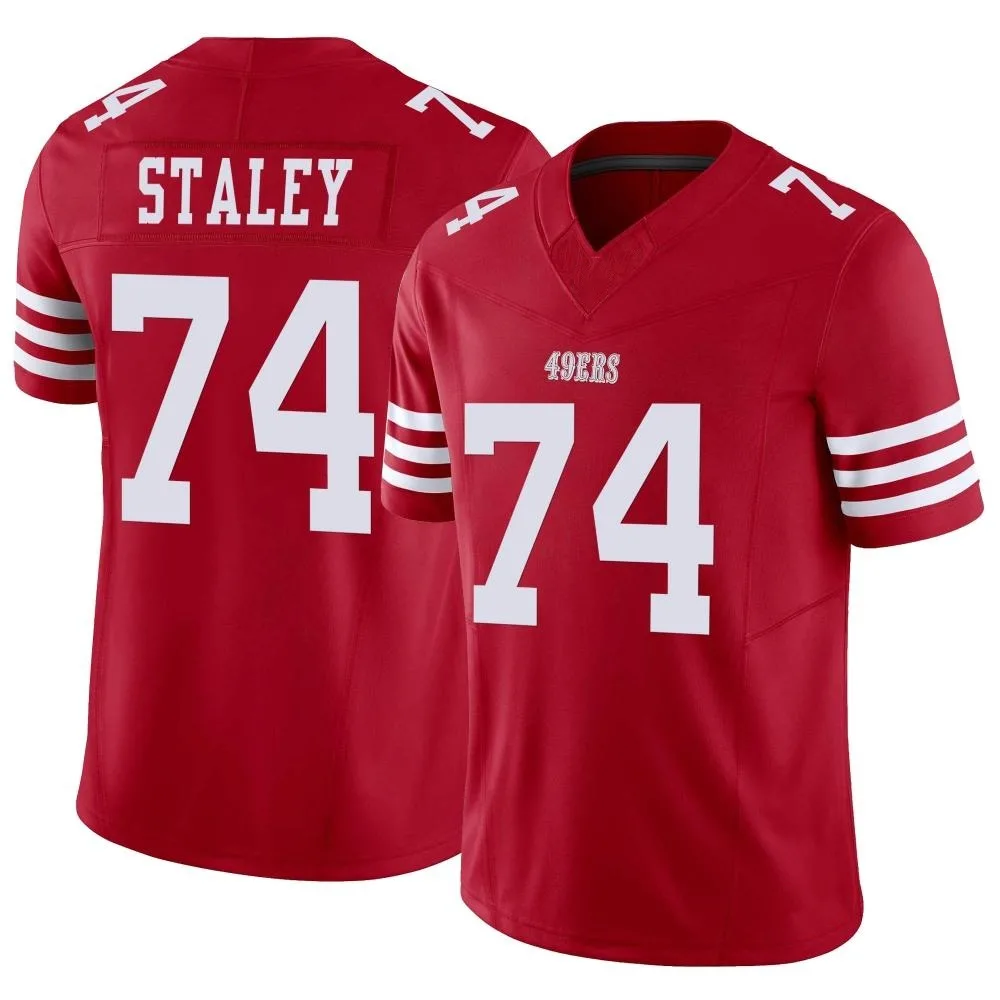 Men's San Francisco 49ers Joe Staley Nike Vapor F.U.S.E. Limited Scarlet Jersey Men's San Francisco 49ers Joe Staley Nike Vapor F.U.S.E. Limited Scarlet Jersey