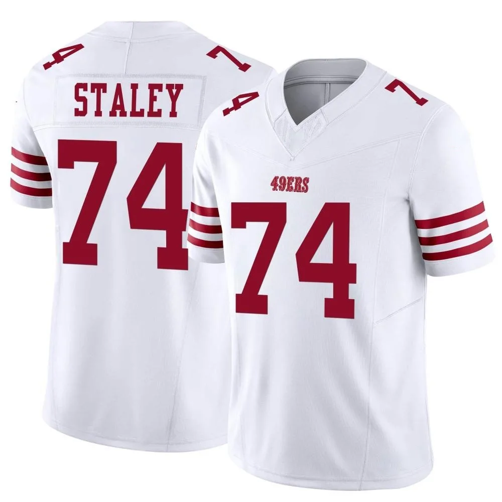 Men's San Francisco 49ers Joe Staley Nike Vapor F.U.S.E. Limited White Jersey Men's San Francisco 49ers Joe Staley Nike Vapor F.U.S.E. Limited White Jersey