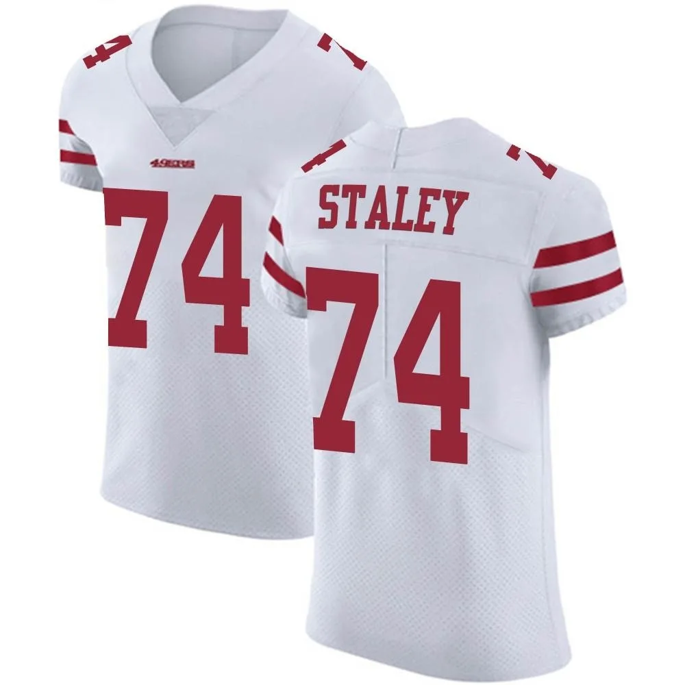 Men's San Francisco 49ers Joe Staley Nike Vapor Untouchable Elite White Jersey Men's San Francisco 49ers Joe Staley Nike Vapor Untouchable Elite White Jersey