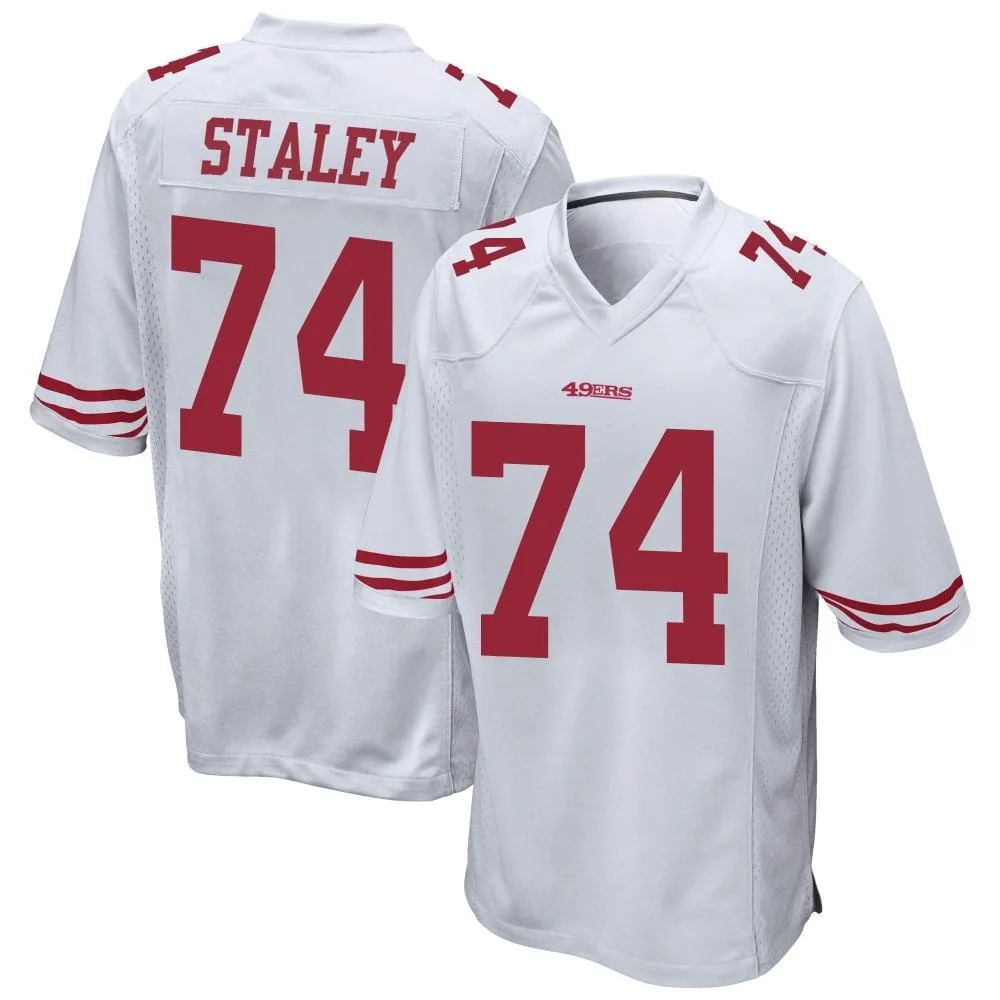 Youth San Francisco 49ers Joe Staley Nike Game White Jersey Youth San Francisco 49ers Joe Staley Nike Game White Jersey