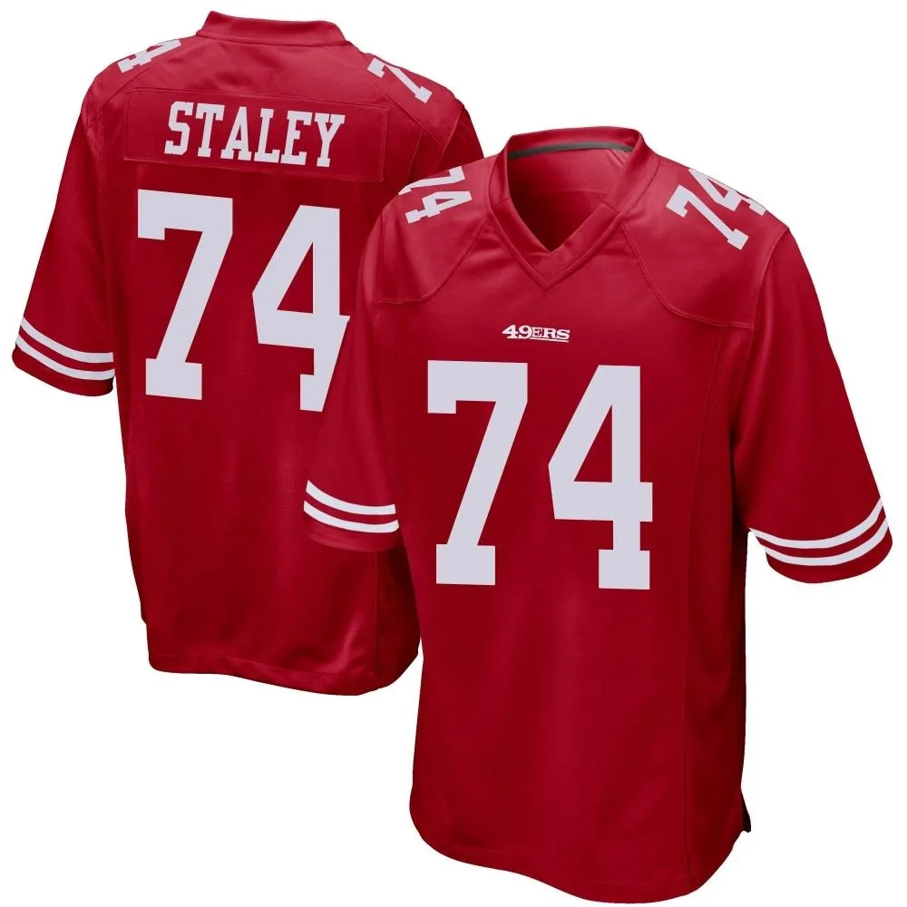Youth San Francisco 49ers Joe Staley Nike Team Color Game Red Jersey Youth San Francisco 49ers Joe Staley Nike Team Color Game Red Jersey