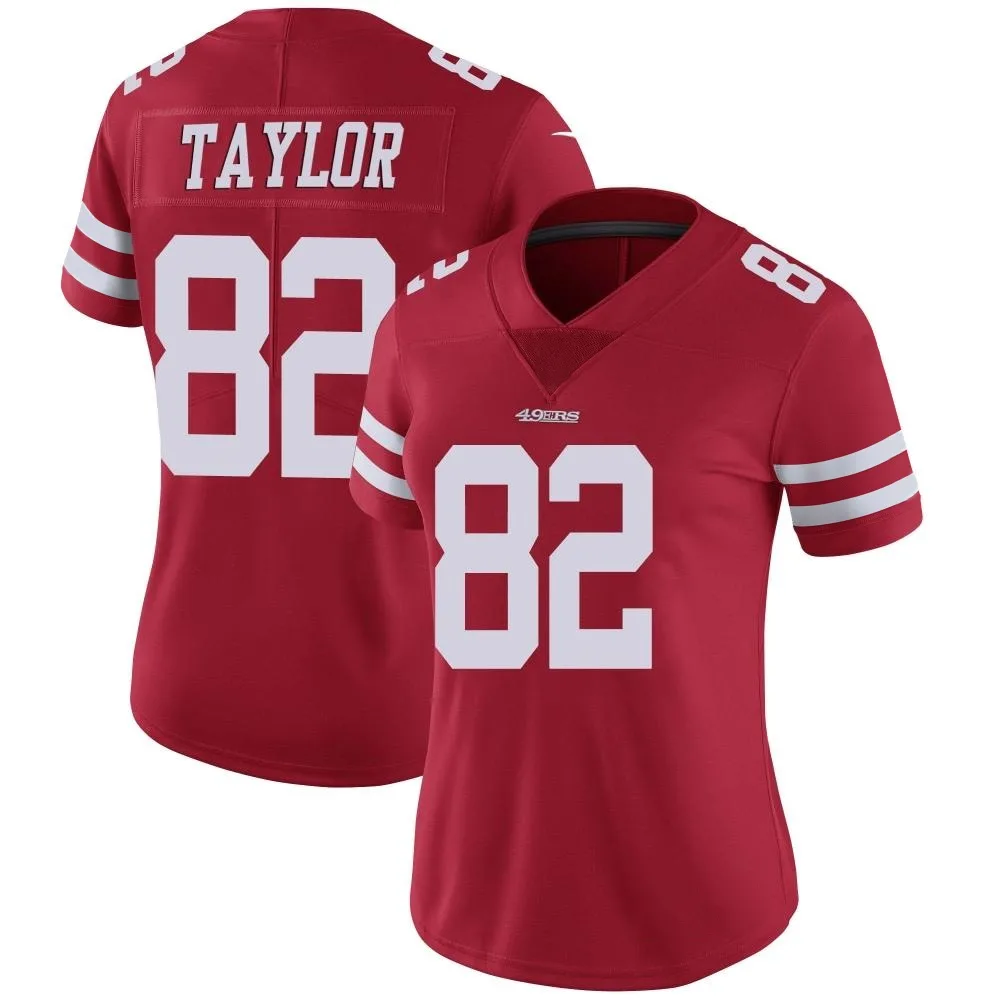 Women's San Francisco 49ers John Taylor Nike Team Color Vapor Untouchable Limited Red Jersey Women's San Francisco 49ers John Taylor Nike Team Color Vapor Untouchable Limited Red Jersey