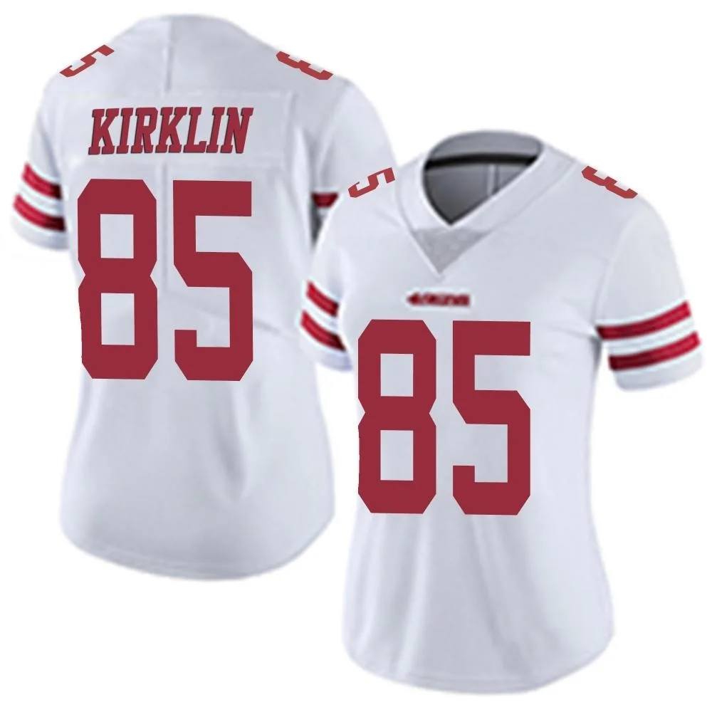 Women's San Francisco 49ers Jontre Kirklin Nike Vapor Untouchable Limited White Jersey Women's San Francisco 49ers Jontre Kirklin Nike Vapor Untouchable Limited White Jersey