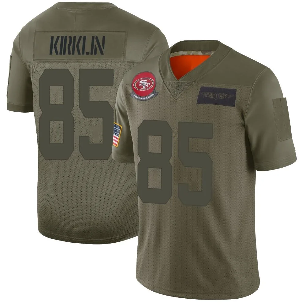 Youth San Francisco 49ers Jontre Kirklin Nike 2019 Salute To Service Limited Camo Jersey Youth San Francisco 49ers Jontre Kirklin Nike 2019 Salute To Service Limited Camo Jersey