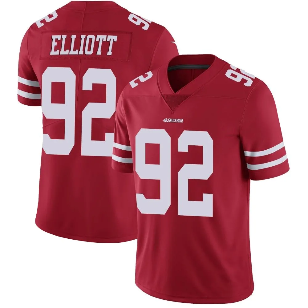 Youth San Francisco 49ers Jordan Elliott Nike Team Color Vapor Untouchable Limited Red Jersey Youth San Francisco 49ers Jordan Elliott Nike Team Color Vapor Untouchable Limited Red Jersey