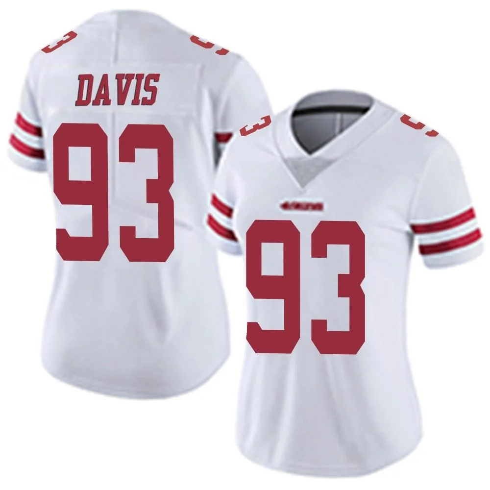 Women's San Francisco 49ers Kalia Davis Nike Vapor Untouchable Limited White Jersey Women's San Francisco 49ers Kalia Davis Nike Vapor Untouchable Limited White Jersey