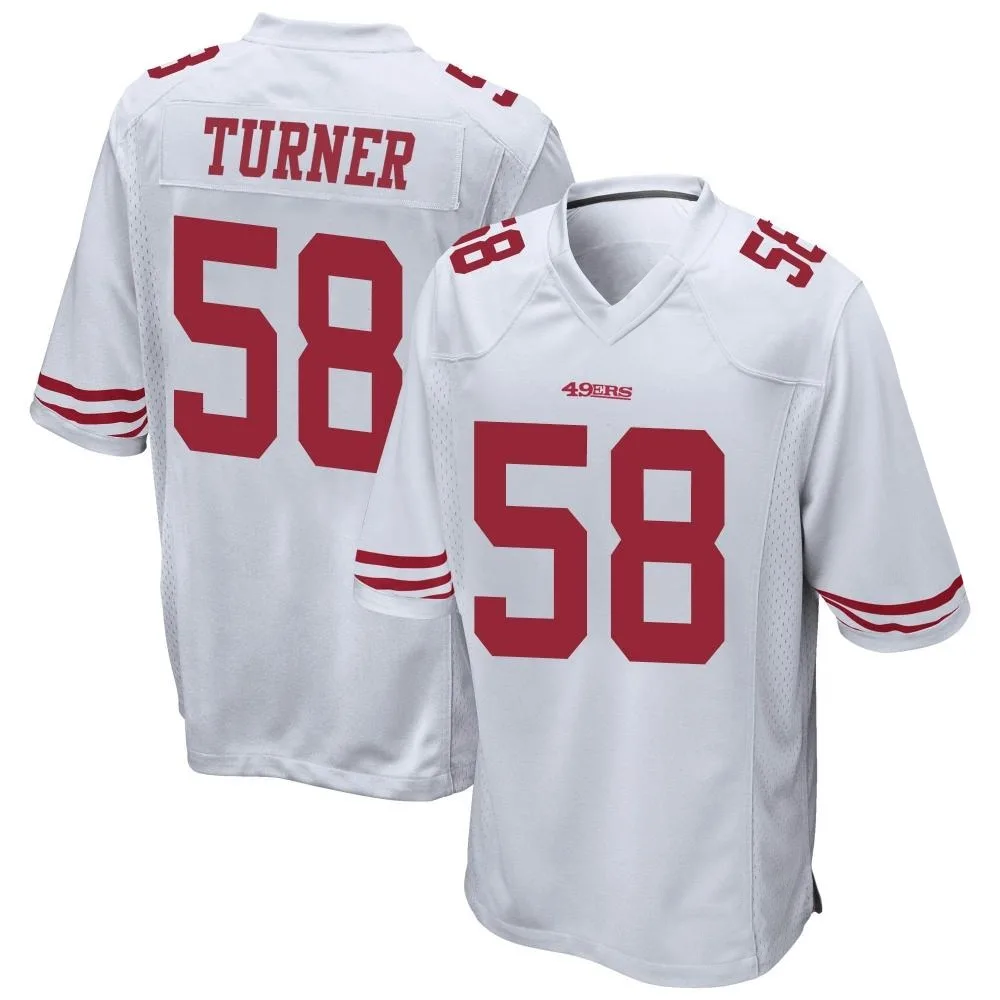 Men's San Francisco 49ers Keena Turner Nike Game White Jersey Men's San Francisco 49ers Keena Turner Nike Game White Jersey