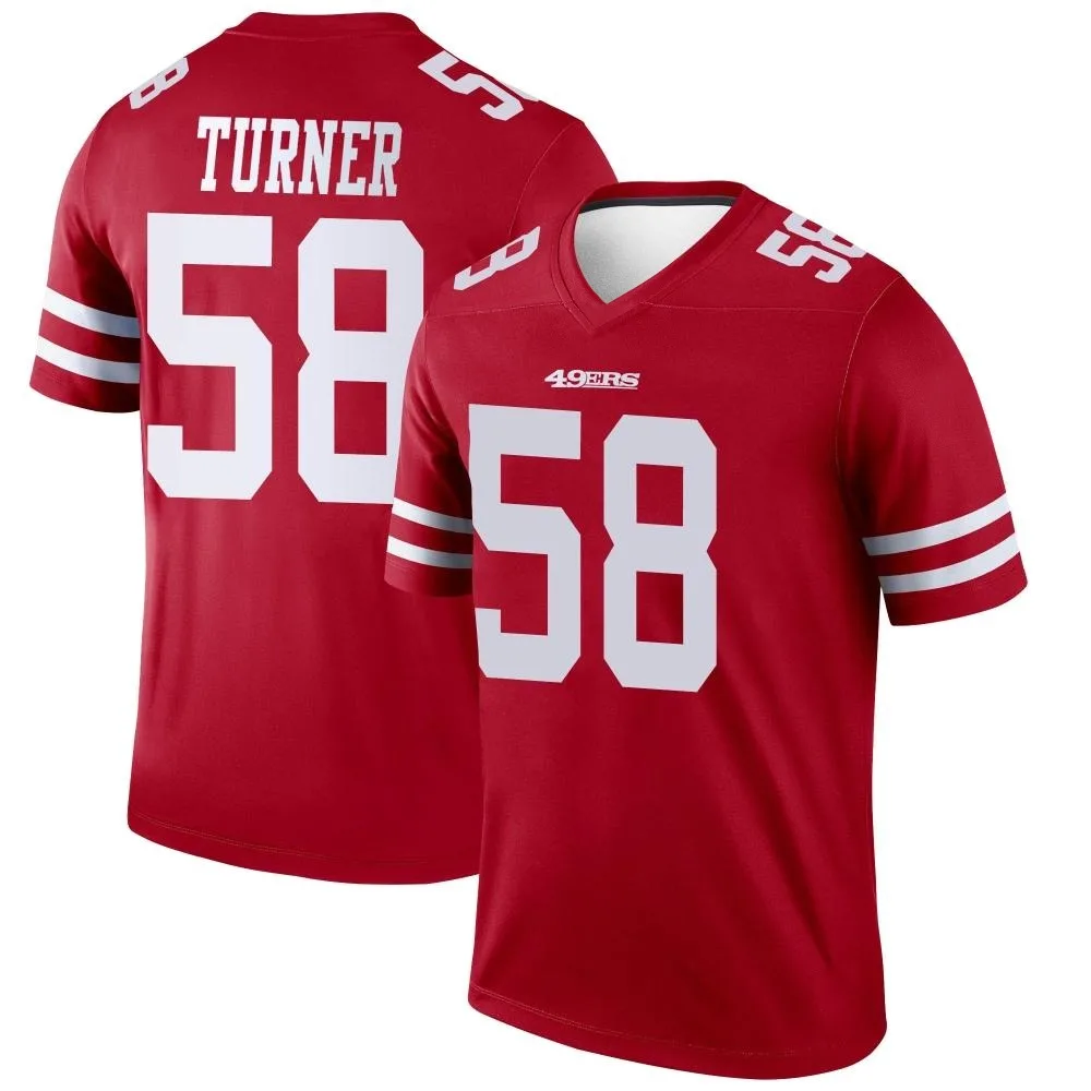 Men's San Francisco 49ers Keena Turner Nike Legend Scarlet Jersey Men's San Francisco 49ers Keena Turner Nike Legend Scarlet Jersey