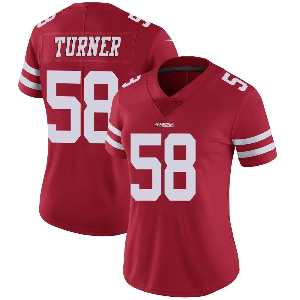 Women's San Francisco 49ers Keena Turner Nike Team Color Vapor Untouchable Limited Red Jersey Women's San Francisco 49ers Keena Turner Nike Team Color Vapor Untouchable Limited Red Jersey