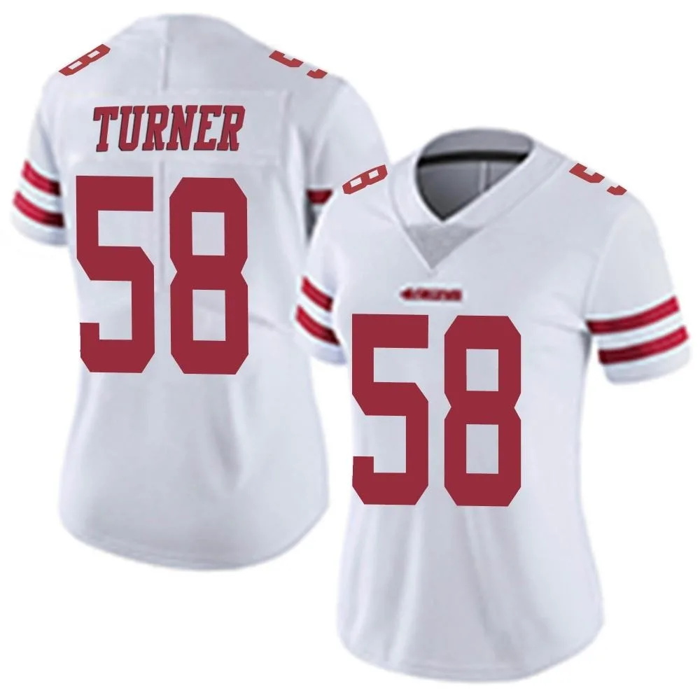 Women's San Francisco 49ers Keena Turner Nike Vapor Untouchable Limited White Jersey Women's San Francisco 49ers Keena Turner Nike Vapor Untouchable Limited White Jersey