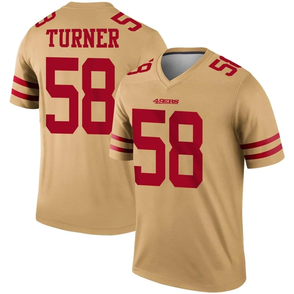 Youth San Francisco 49ers Keena Turner Nike Inverted Legend Gold Jersey Youth San Francisco 49ers Keena Turner Nike Inverted Legend Gold Jersey