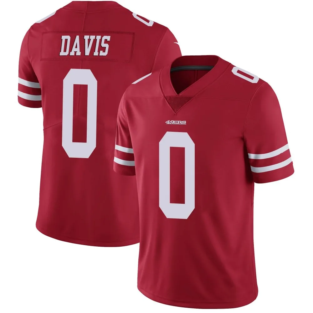 Youth San Francisco 49ers Khalil Davis Nike Team Color Vapor Untouchable Limited Red Jersey Youth San Francisco 49ers Khalil Davis Nike Team Color Vapor Untouchable Limited Red Jersey