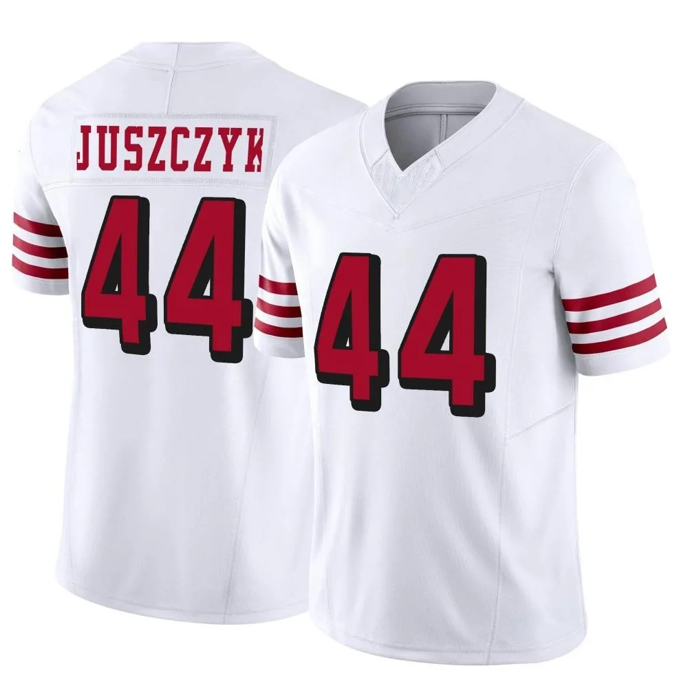 Men's San Francisco 49ers Kyle Juszczyk Nike Alternate Vapor F.U.S.E. Limited White Jersey Men's San Francisco 49ers Kyle Juszczyk Nike Alternate Vapor F.U.S.E. Limited White Jersey