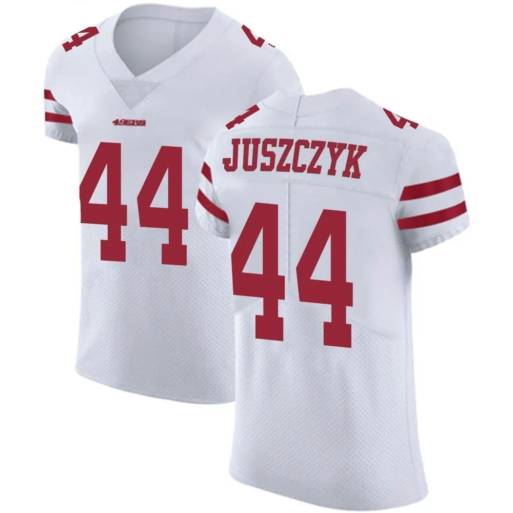 Men's San Francisco 49ers Kyle Juszczyk Nike Vapor Untouchable Elite White Jersey Men's San Francisco 49ers Kyle Juszczyk Nike Vapor Untouchable Elite White Jersey