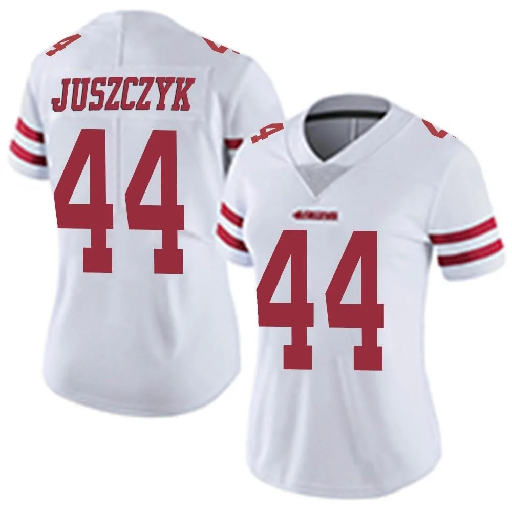 Women's San Francisco 49ers Kyle Juszczyk Nike Vapor Untouchable Limited White Jersey Women's San Francisco 49ers Kyle Juszczyk Nike Vapor Untouchable Limited White Jersey