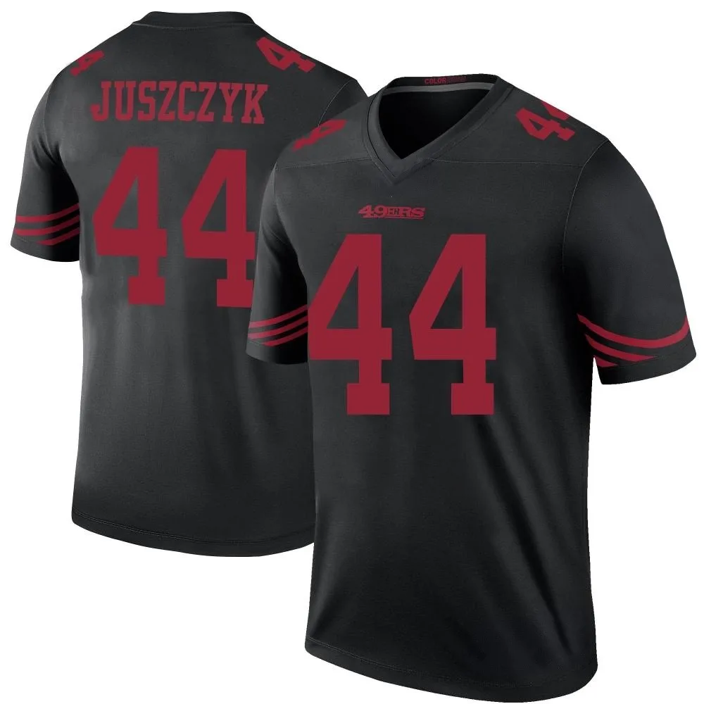 Youth San Francisco 49ers Kyle Juszczyk Nike Color Rush Legend Black Jersey Youth San Francisco 49ers Kyle Juszczyk Nike Color Rush Legend Black Jersey