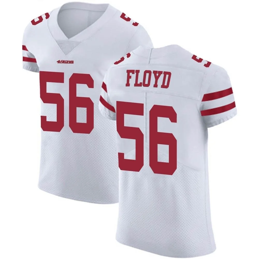 Men's San Francisco 49ers Leonard Floyd Nike Vapor Untouchable Elite White Jersey Men's San Francisco 49ers Leonard Floyd Nike Vapor Untouchable Elite White Jersey