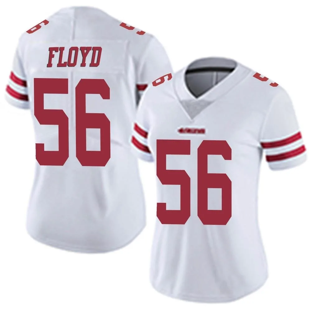 Women's San Francisco 49ers Leonard Floyd Nike Vapor Untouchable Limited White Jersey Women's San Francisco 49ers Leonard Floyd Nike Vapor Untouchable Limited White Jersey