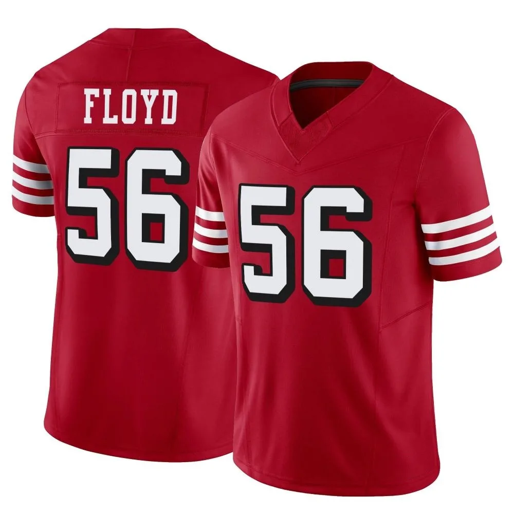 Youth San Francisco 49ers Leonard Floyd Nike Alternate Vapor F.U.S.E. Limited Scarlet Jersey Youth San Francisco 49ers Leonard Floyd Nike Alternate Vapor F.U.S.E. Limited Scarlet Jersey