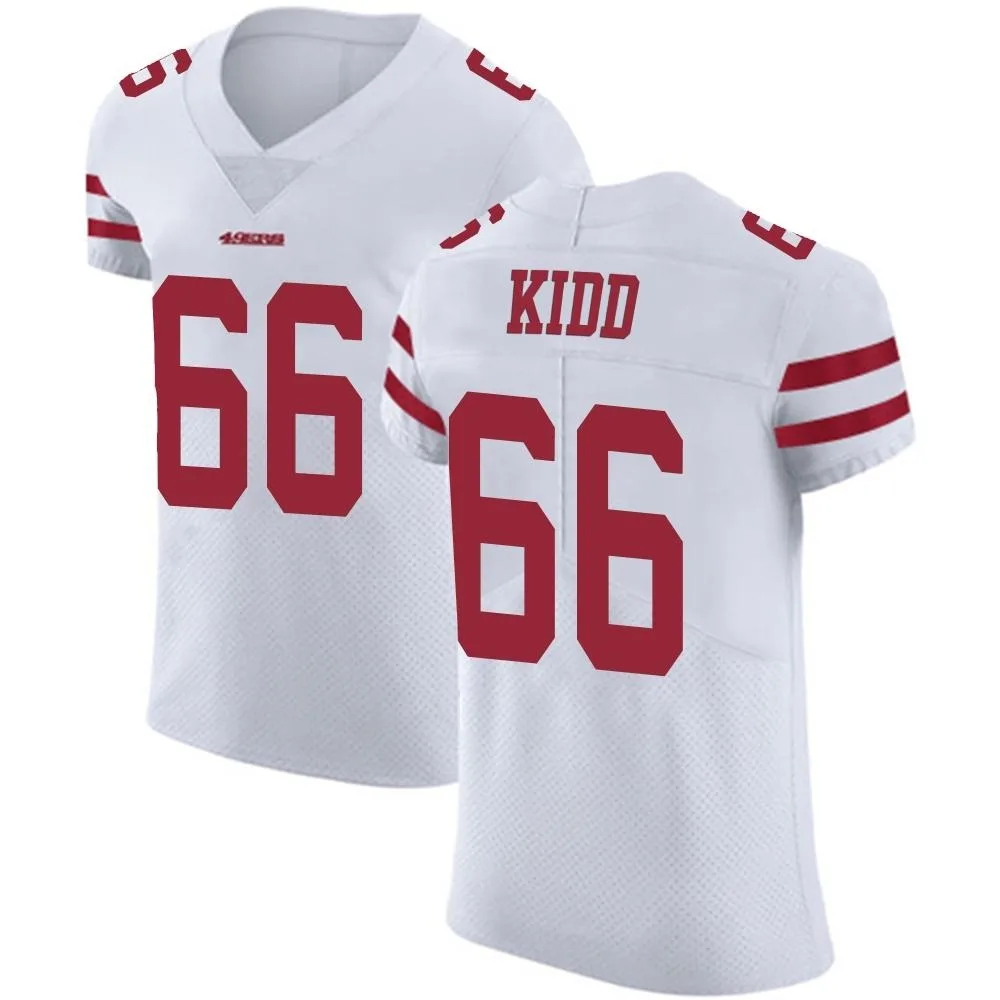 Men's San Francisco 49ers Lewis Kidd Nike Vapor Untouchable Elite White Jersey Men's San Francisco 49ers Lewis Kidd Nike Vapor Untouchable Elite White Jersey