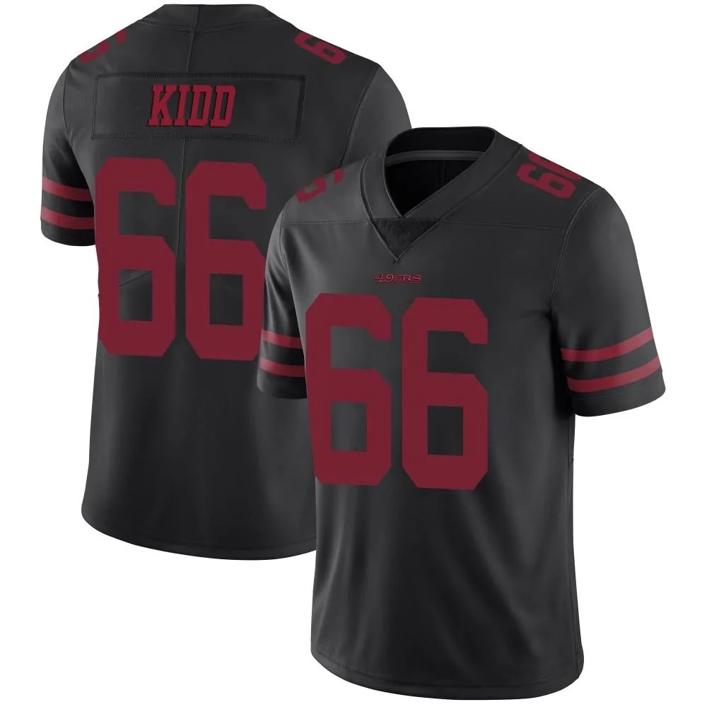 Youth San Francisco 49ers Lewis Kidd Nike Alternate Vapor Untouchable Limited Black Jersey Youth San Francisco 49ers Lewis Kidd Nike Alternate Vapor Untouchable Limited Black Jersey