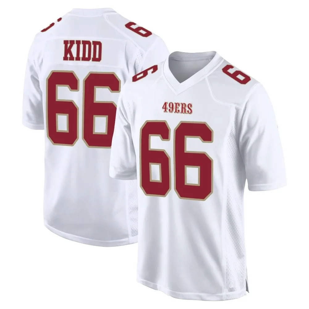 Youth San Francisco 49ers Lewis Kidd Nike Fashion Game White Jersey Youth San Francisco 49ers Lewis Kidd Nike Fashion Game White Jersey