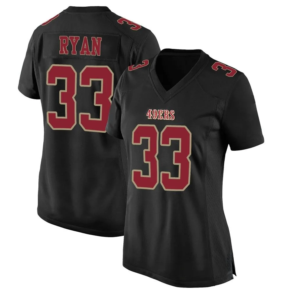 Women's San Francisco 49ers Logan Ryan Nike Fashion Game Black Jersey Women's San Francisco 49ers Logan Ryan Nike Fashion Game Black Jersey