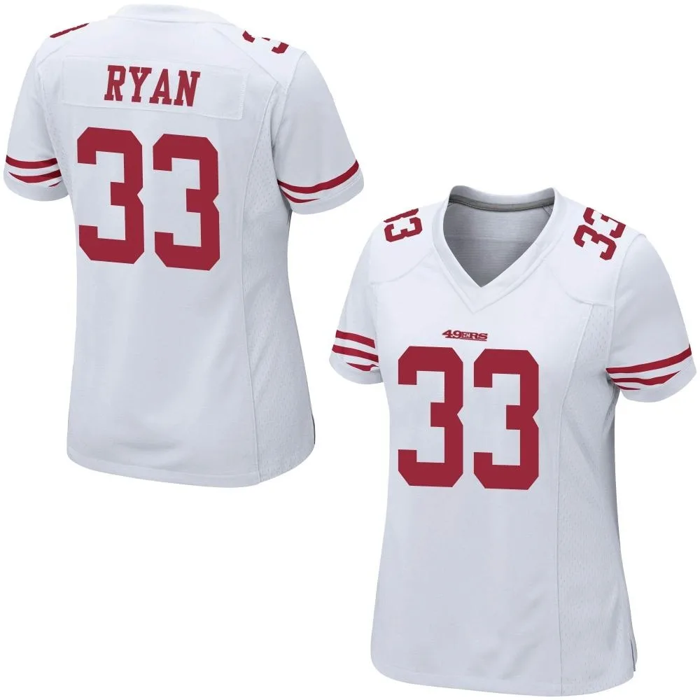 Women's San Francisco 49ers Logan Ryan Nike Game White Jersey Women's San Francisco 49ers Logan Ryan Nike Game White Jersey