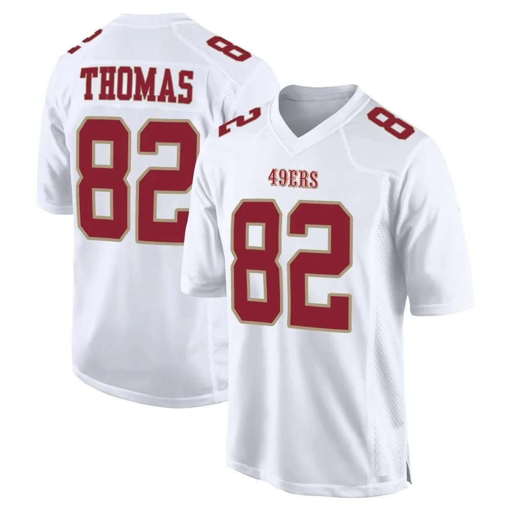 Youth San Francisco 49ers Logan Thomas Nike Fashion Game White Jersey Youth San Francisco 49ers Logan Thomas Nike Fashion Game White Jersey