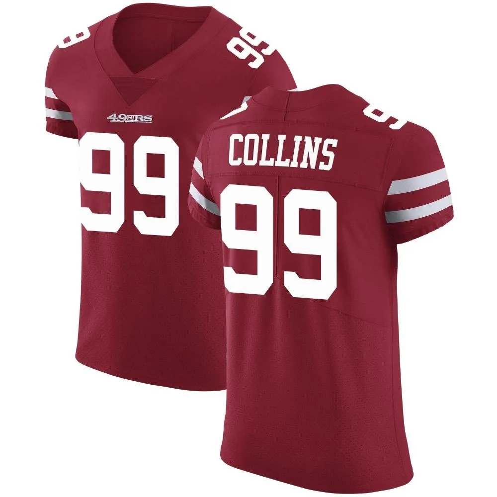 Men's San Francisco 49ers Maliek Collins Nike Team Color Vapor Untouchable Elite Red Jersey Men's San Francisco 49ers Maliek Collins Nike Team Color Vapor Untouchable Elite Red Jersey