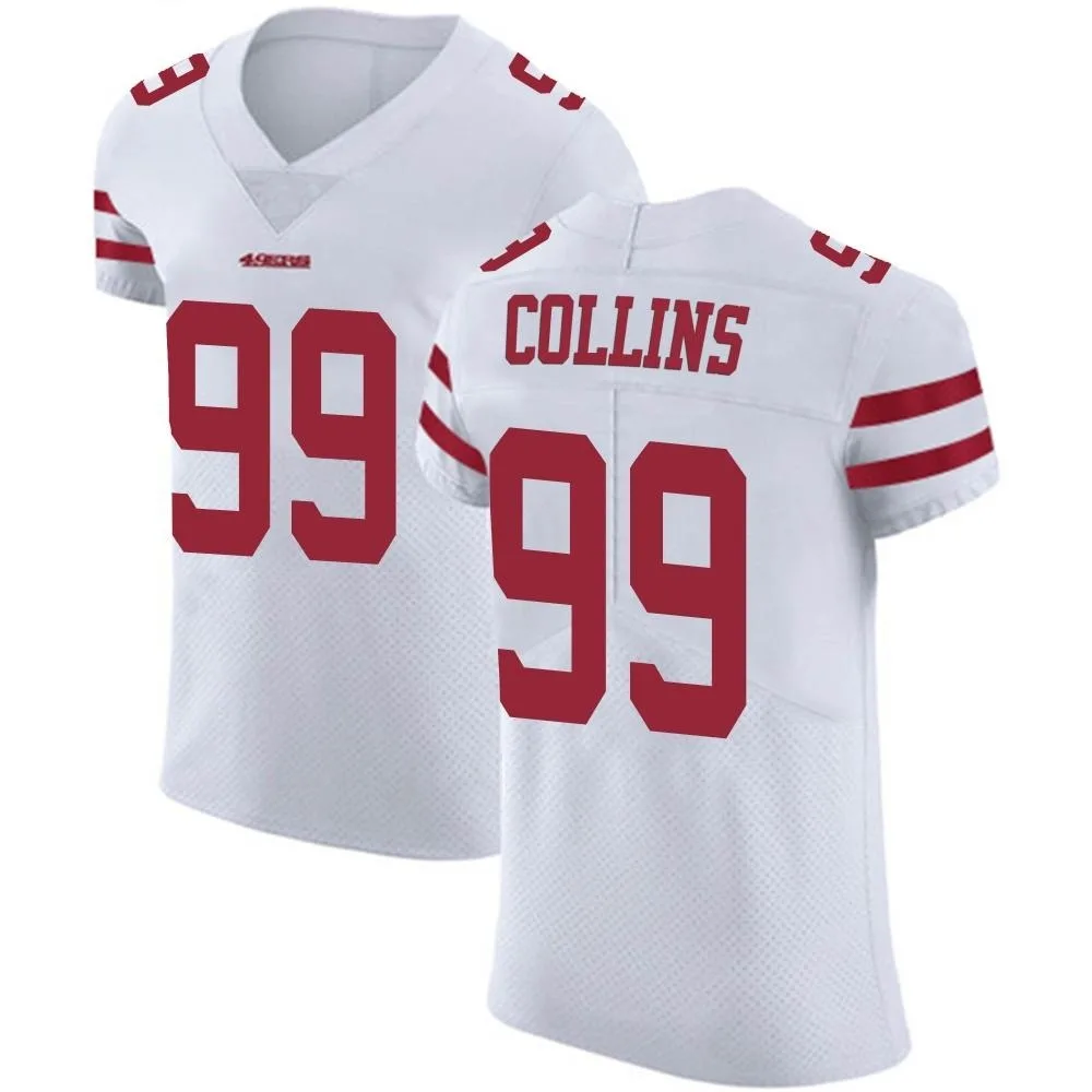Men's San Francisco 49ers Maliek Collins Nike Vapor Untouchable Elite White Jersey Men's San Francisco 49ers Maliek Collins Nike Vapor Untouchable Elite White Jersey