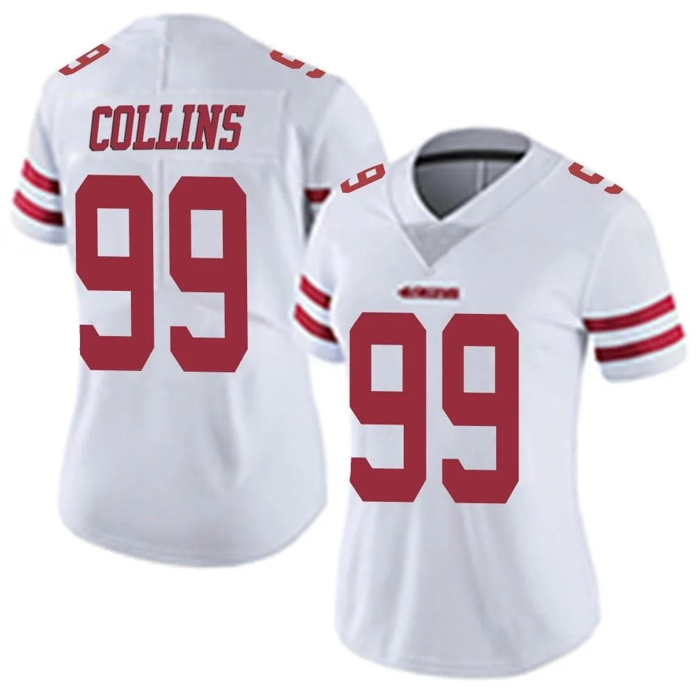 Women's San Francisco 49ers Maliek Collins Nike Vapor Untouchable Limited White Jersey Women's San Francisco 49ers Maliek Collins Nike Vapor Untouchable Limited White Jersey