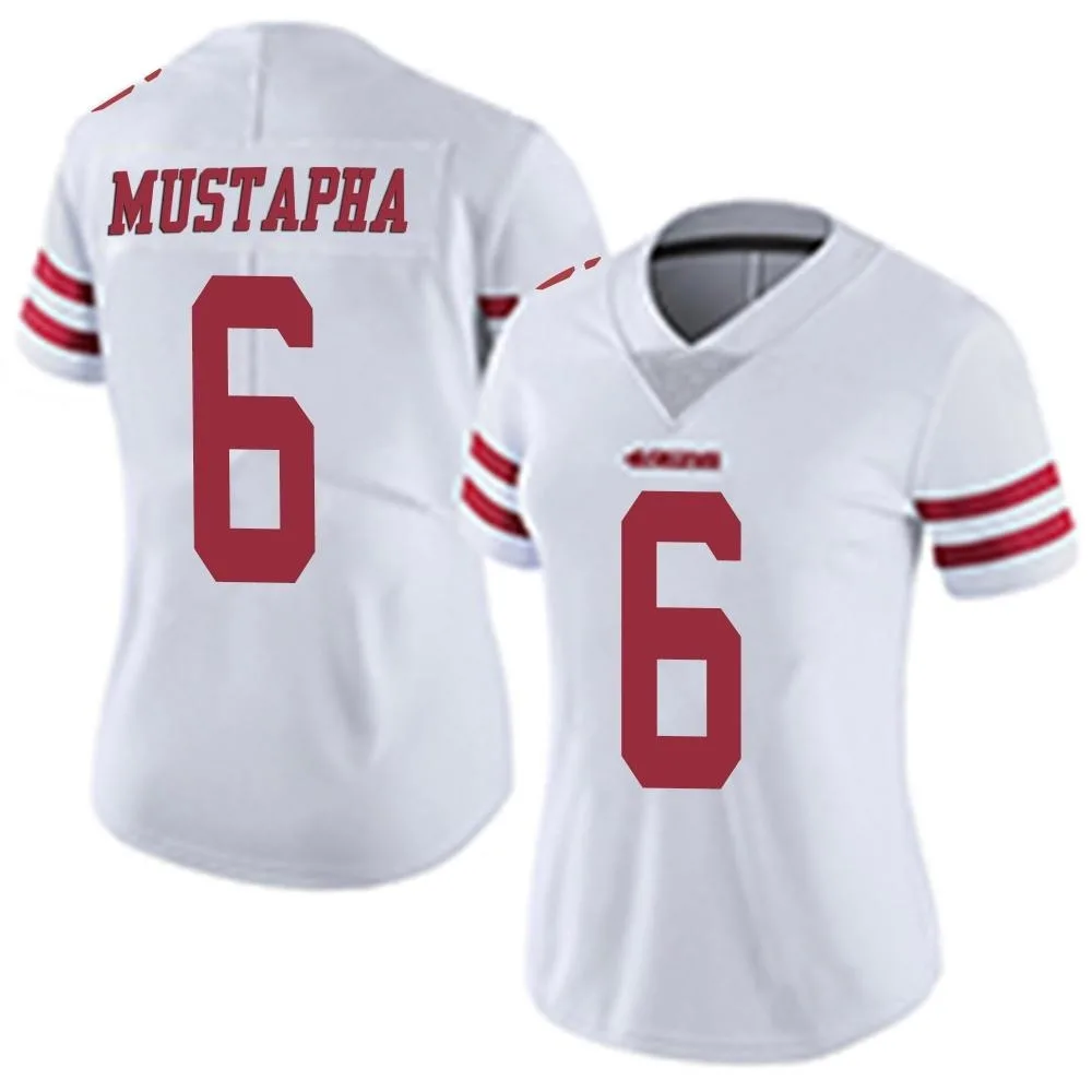 Women's San Francisco 49ers Malik Mustapha Nike Vapor Untouchable Limited White Jersey Women's San Francisco 49ers Malik Mustapha Nike Vapor Untouchable Limited White Jersey