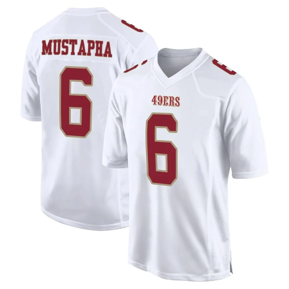 Youth San Francisco 49ers Malik Mustapha Nike Fashion Game White Jersey Youth San Francisco 49ers Malik Mustapha Nike Fashion Game White Jersey