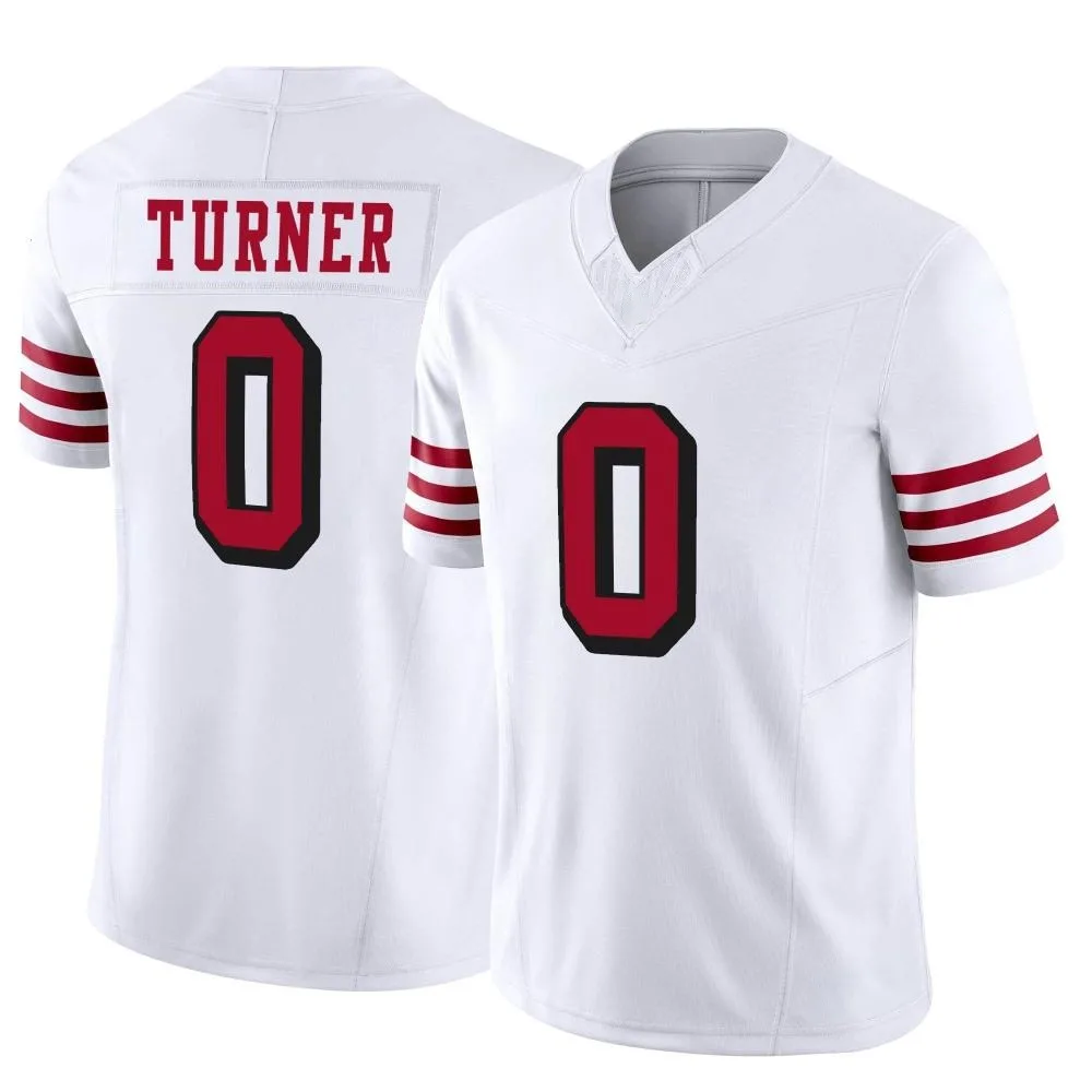Men's San Francisco 49ers Malik Turner Nike Alternate Vapor F.U.S.E. Limited White Jersey Men's San Francisco 49ers Malik Turner Nike Alternate Vapor F.U.S.E. Limited White Jersey