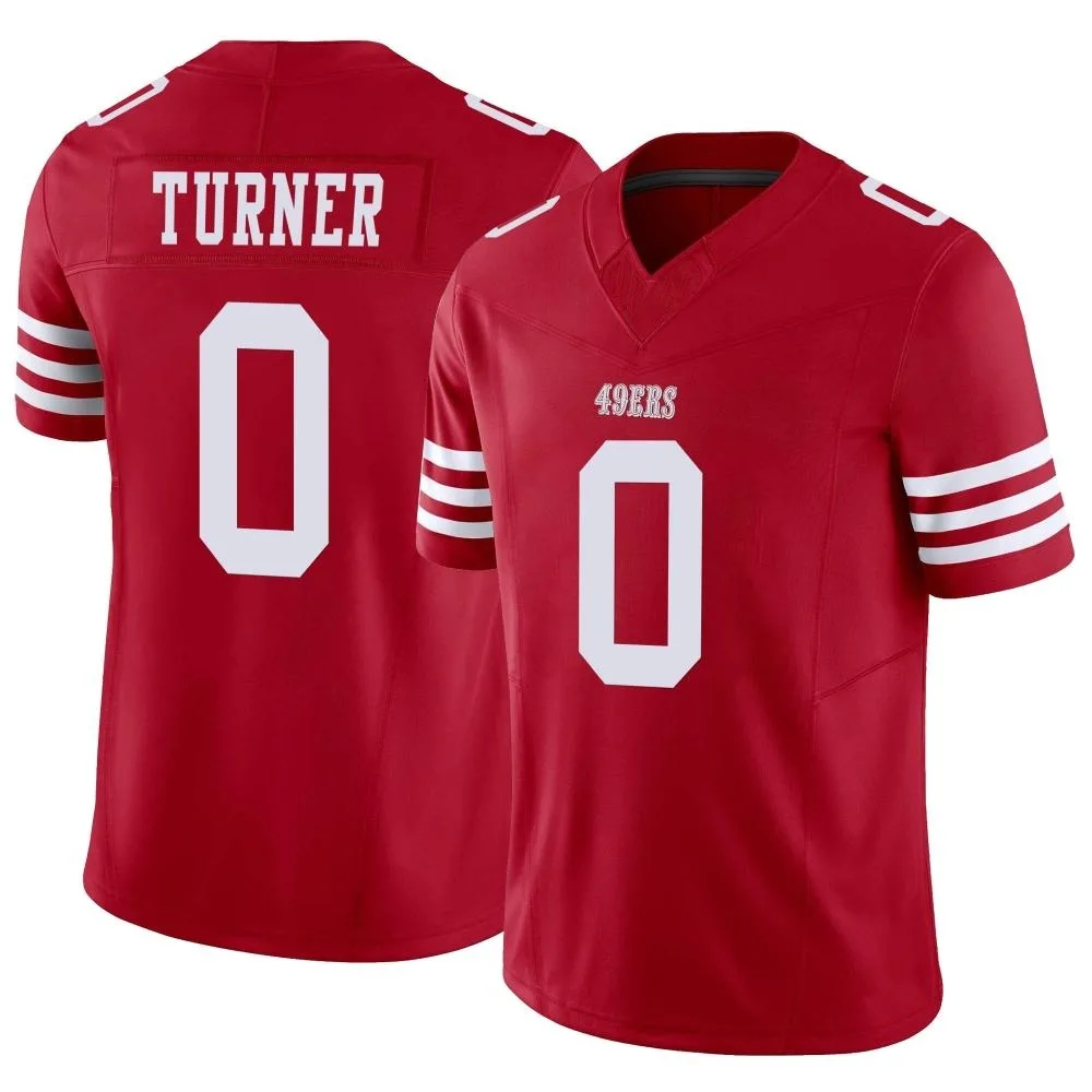 Men's San Francisco 49ers Malik Turner Nike Vapor F.U.S.E. Limited Scarlet Jersey Men's San Francisco 49ers Malik Turner Nike Vapor F.U.S.E. Limited Scarlet Jersey
