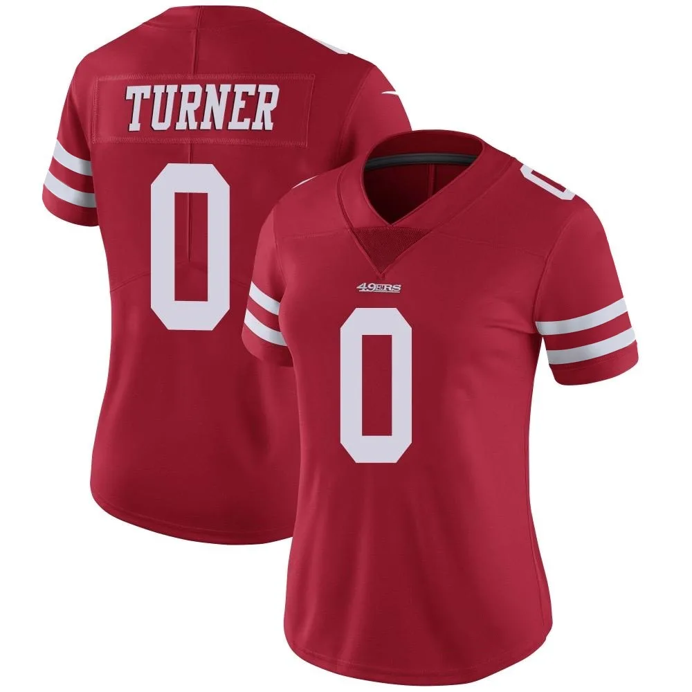 Women's San Francisco 49ers Malik Turner Nike Team Color Vapor Untouchable Limited Red Jersey Women's San Francisco 49ers Malik Turner Nike Team Color Vapor Untouchable Limited Red Jersey