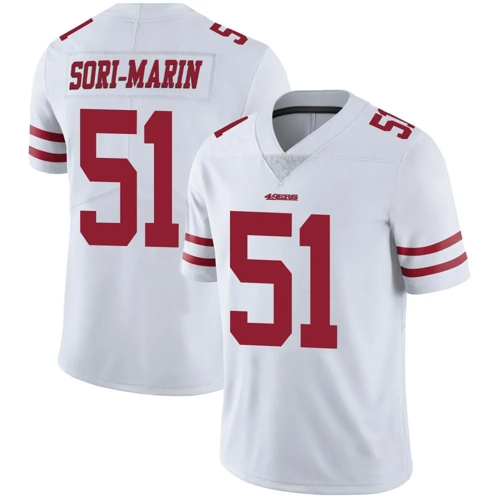 Men's San Francisco 49ers Mariano Sori-marin Nike Vapor Untouchable Limited White Jersey Men's San Francisco 49ers Mariano Sori-marin Nike Vapor Untouchable Limited White Jersey