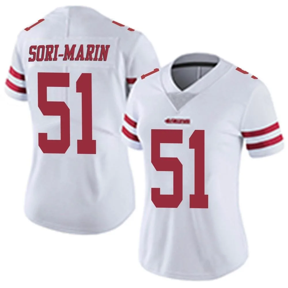 Women's San Francisco 49ers Mariano Sori-marin Nike Vapor Untouchable Limited White Jersey Women's San Francisco 49ers Mariano Sori-marin Nike Vapor Untouchable Limited White Jersey