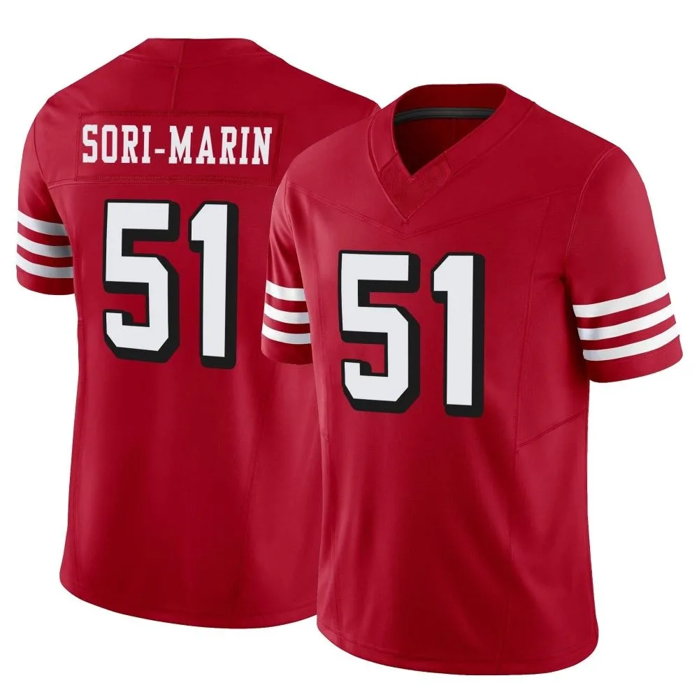 Youth San Francisco 49ers Mariano Sori-marin Nike Alternate Vapor F.U.S.E. Limited Scarlet Jersey Youth San Francisco 49ers Mariano Sori-marin Nike Alternate Vapor F.U.S.E. Limited Scarlet Jersey
