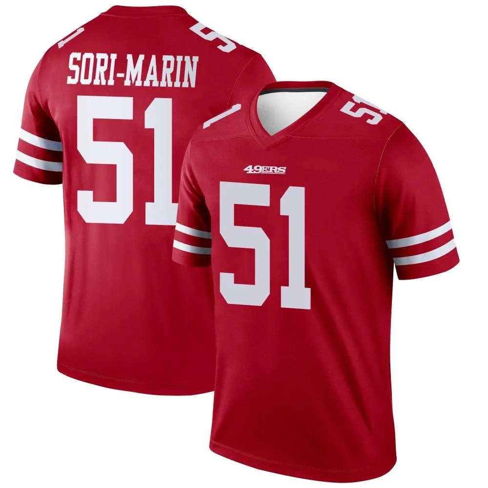 Youth San Francisco 49ers Mariano Sori-marin Nike Legend Scarlet Jersey Youth San Francisco 49ers Mariano Sori-marin Nike Legend Scarlet Jersey