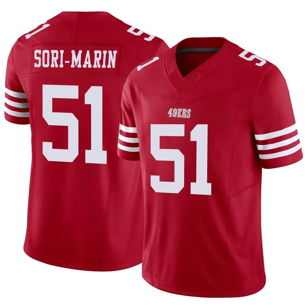 Youth San Francisco 49ers Mariano Sori-marin Nike Vapor F.U.S.E. Limited Scarlet Jersey Youth San Francisco 49ers Mariano Sori-marin Nike Vapor F.U.S.E. Limited Scarlet Jersey