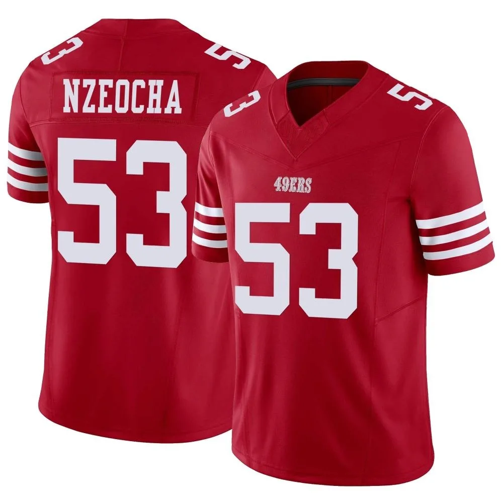 Youth San Francisco 49ers Mark Nzeocha Nike Vapor F.U.S.E. Limited Scarlet Jersey Youth San Francisco 49ers Mark Nzeocha Nike Vapor F.U.S.E. Limited Scarlet Jersey