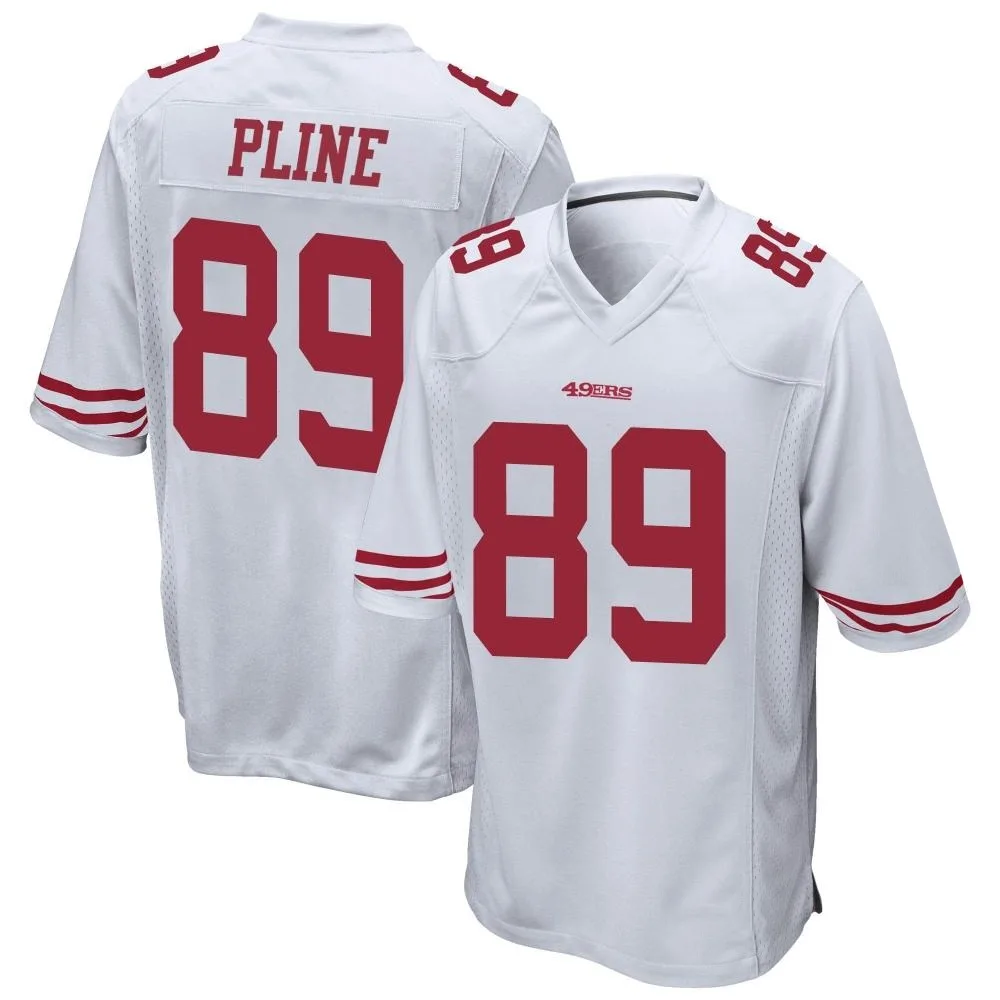 Men's San Francisco 49ers Mason Pline Nike Game White Jersey Men's San Francisco 49ers Mason Pline Nike Game White Jersey