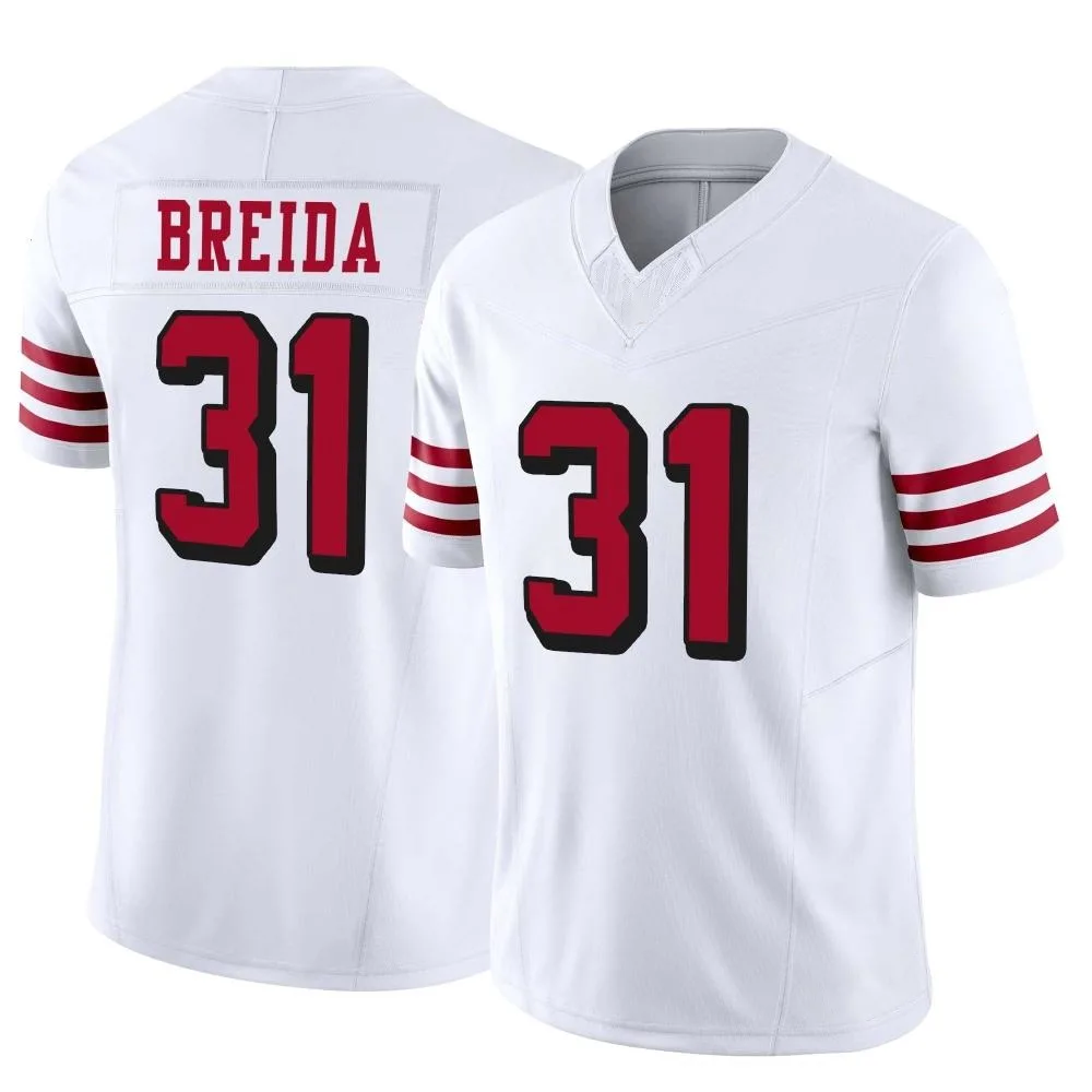 Youth San Francisco 49ers Matt Breida Nike Alternate Vapor F.U.S.E. Limited White Jersey Youth San Francisco 49ers Matt Breida Nike Alternate Vapor F.U.S.E. Limited White Jersey