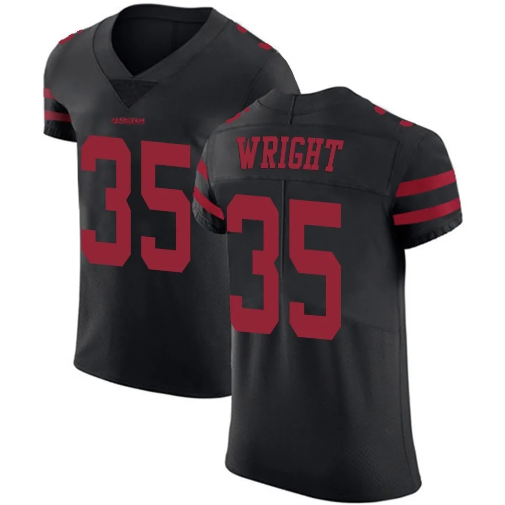 Men's San Francisco 49ers Matthew Wright Nike Alternate Vapor Untouchable Elite Black Jersey Men's San Francisco 49ers Matthew Wright Nike Alternate Vapor Untouchable Elite Black Jersey