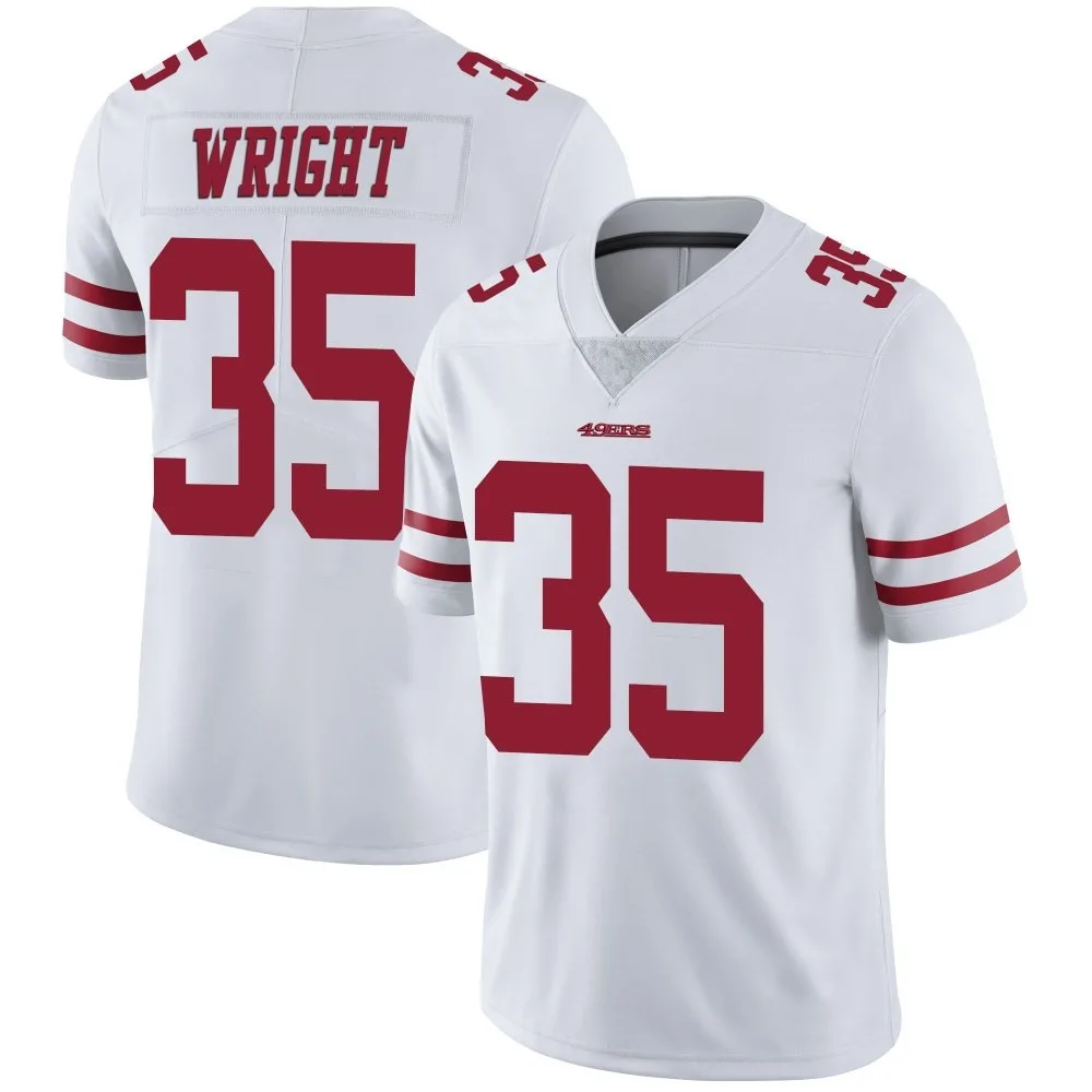 Men's San Francisco 49ers Matthew Wright Nike Vapor Untouchable Limited White Jersey Men's San Francisco 49ers Matthew Wright Nike Vapor Untouchable Limited White Jersey