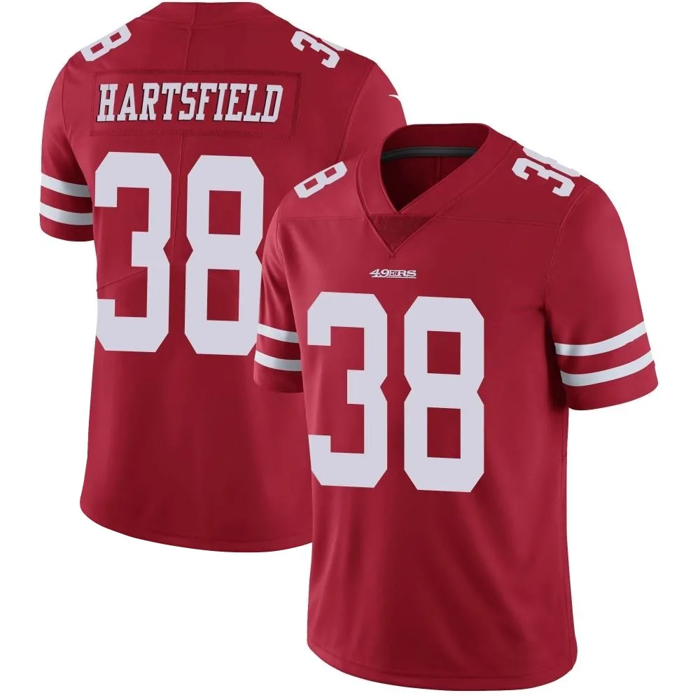 Youth San Francisco 49ers Myles Hartsfield Nike Team Color Vapor Untouchable Limited Red Jersey Youth San Francisco 49ers Myles Hartsfield Nike Team Color Vapor Untouchable Limited Red Jersey