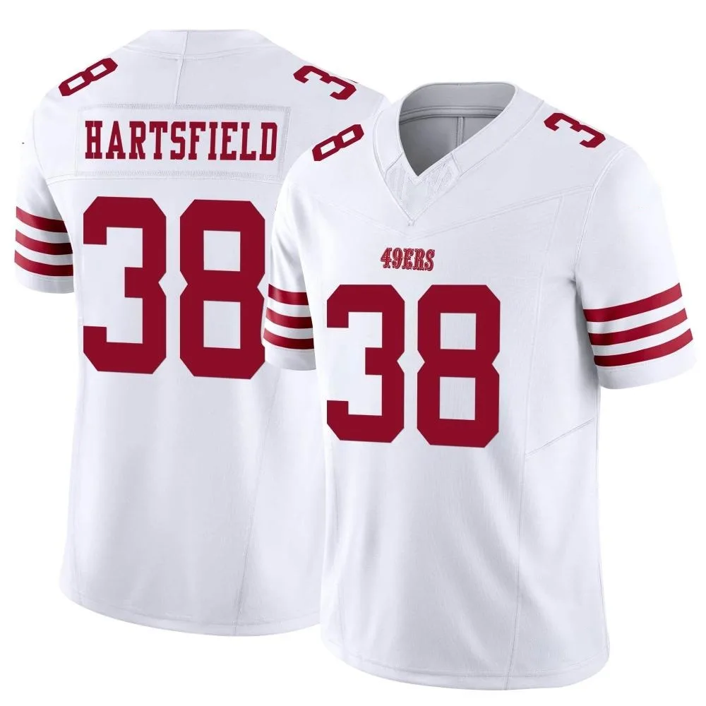 Youth San Francisco 49ers Myles Hartsfield Nike Vapor F.U.S.E. Limited White Jersey Youth San Francisco 49ers Myles Hartsfield Nike Vapor F.U.S.E. Limited White Jersey