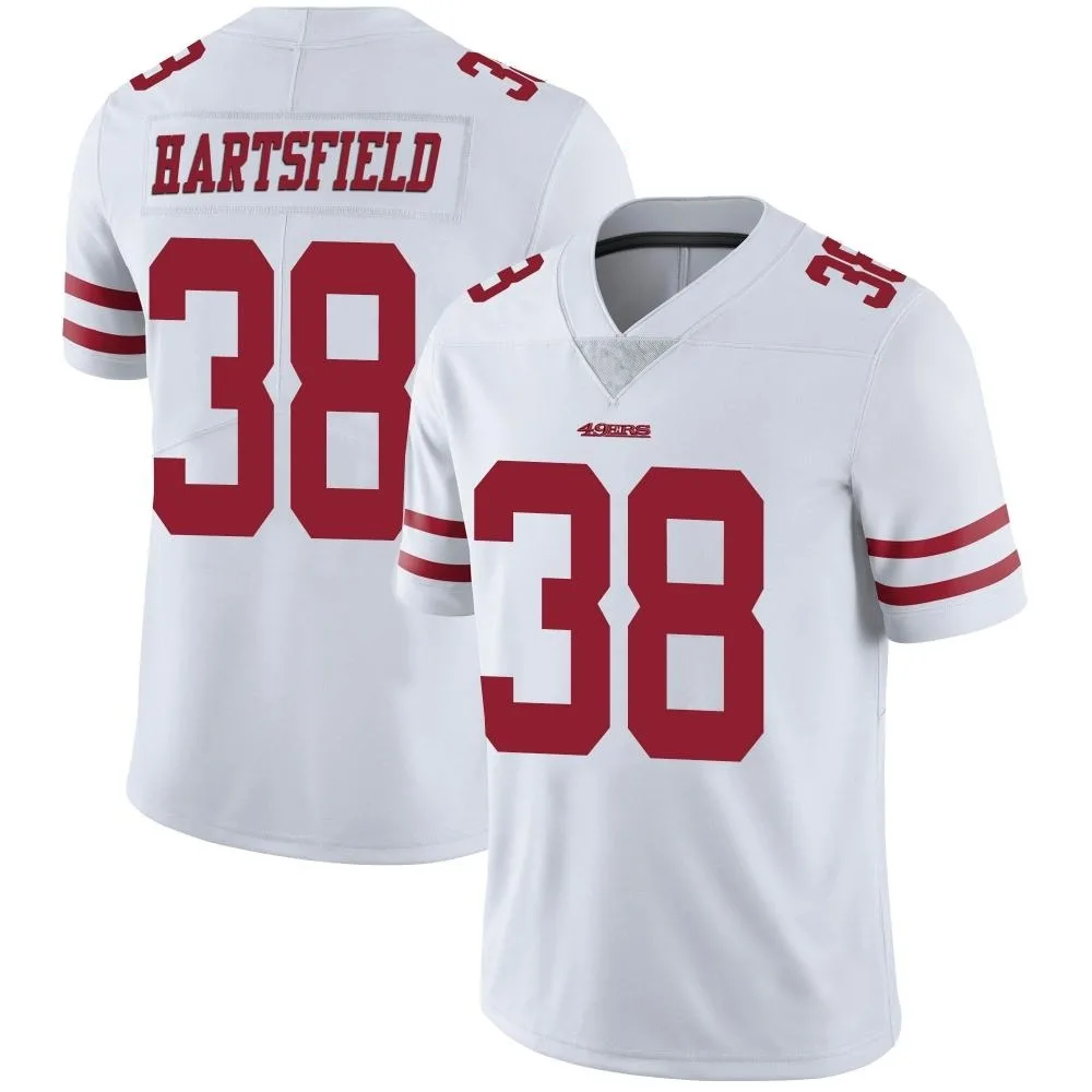 Youth San Francisco 49ers Myles Hartsfield Nike Vapor Untouchable Limited White Jersey Youth San Francisco 49ers Myles Hartsfield Nike Vapor Untouchable Limited White Jersey